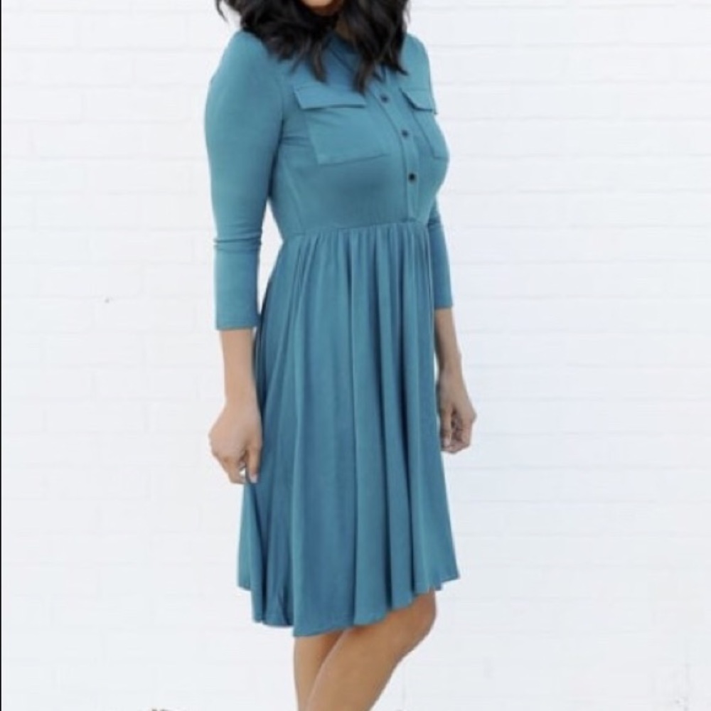 Front Pocket Swing Dress